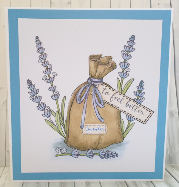 Lavender Get Well wishes