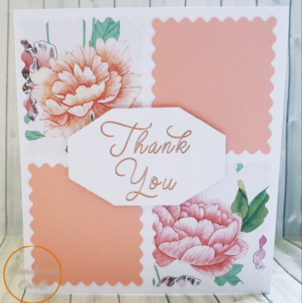 Thank you greeting card