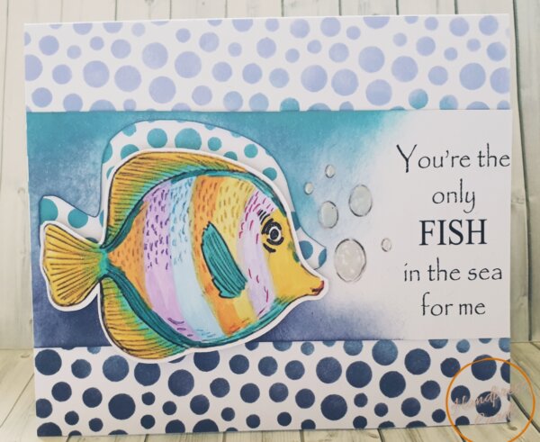 You're the only fish greeting card