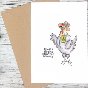 I forgot your Birthday Greeting Card