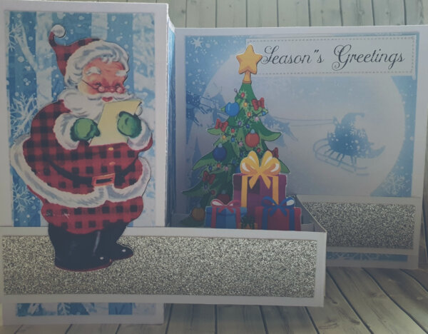 pop up christmas greeting card